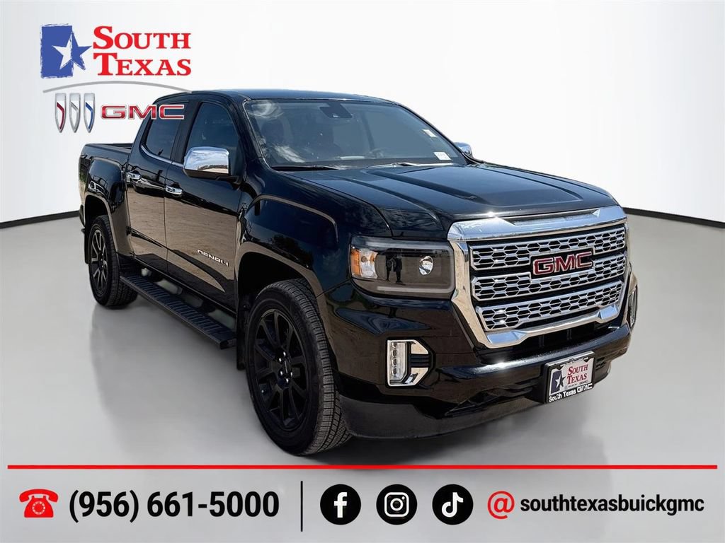 Used 2022 GMC Canyon Denali w/ Denali Black Edition Package AWD/4WD image 1