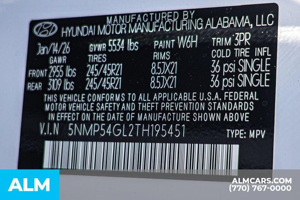 Used 2026 Hyundai Santa Fe Calligraphy FWD image 61
