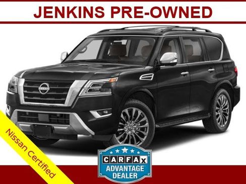 Certified 2023 Nissan Armada Platinum w/ Cargo Package RWD image 37