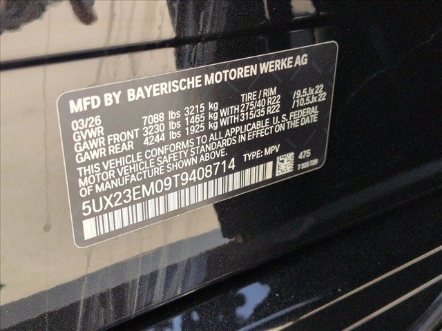 Used 2026 BMW X7 xDrive40i w/ Premium Package AWD/4WD image 19