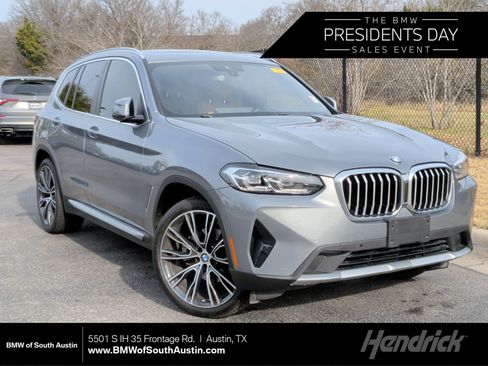 Certified 2023 BMW X3 sDrive30i w/ Premium Package image 1
