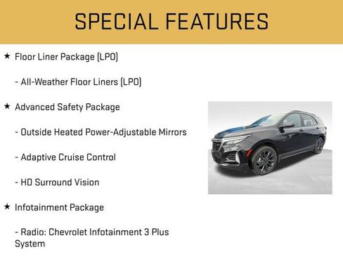 Used 2023 Chevrolet Equinox RS w/ RS Leather Package AWD/4WD image 20