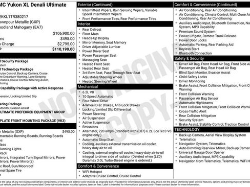 New 2026 GMC Yukon XL Denali Ultimate AWD/4WD image 5