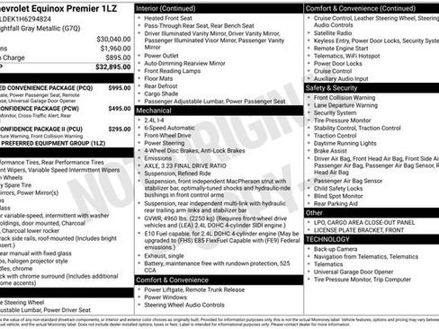 Used 2017 Chevrolet Equinox Premier w/ Enhanced Convenience Package image 15