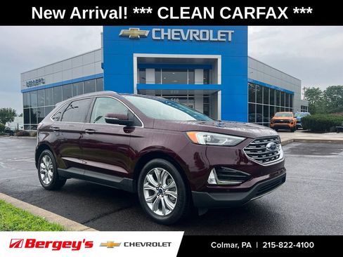 Used 2021 Ford Edge Titanium AWD/4WD image 1