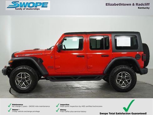 Used 2024 Jeep Wrangler Unlimited Rubicon w/ Technology Group image 6