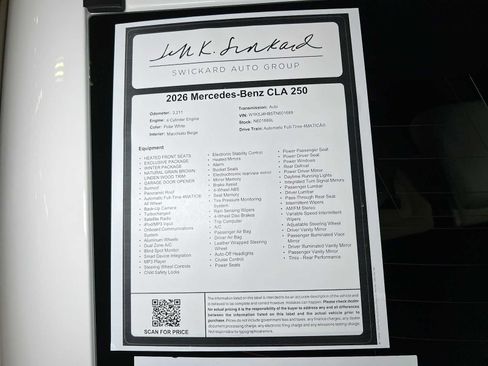 Certified 2026 Mercedes-Benz CLA 250 4MATIC image 44