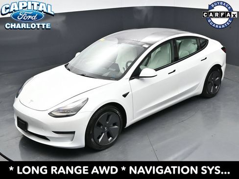 Used 2021 Tesla Model 3 Long Range AWD/4WD image 25