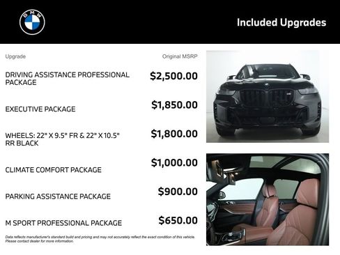 Certified 2025 BMW X5 M60i AWD/4WD image 4