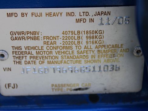 Used 2006 Subaru Impreza WRX TR image 28