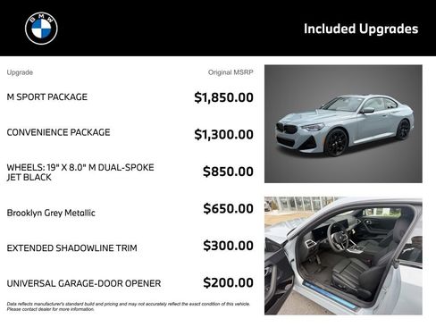 New 2026 BMW 230i xDrive Coupe w/ M Sport Package image 4