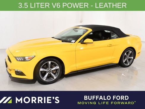 Used 2015 Ford Mustang Convertible w/ Equipment Group 051A RWD image 1