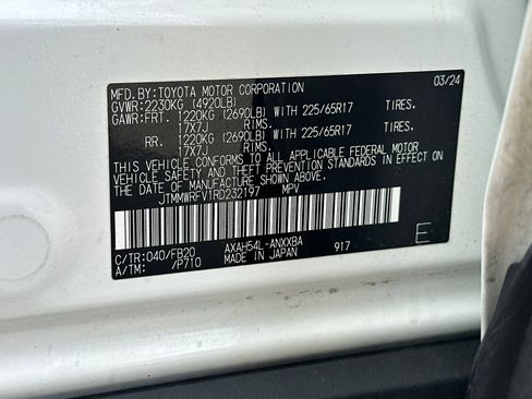 Used 2024 Toyota RAV4 LE AWD/4WD image 34