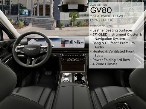 New 2026 Genesis GV80 2.5T Advanced image 18