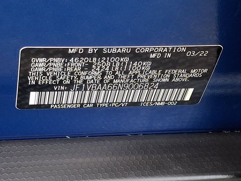 Used 2022 Subaru WRX AWD/4WD image 26