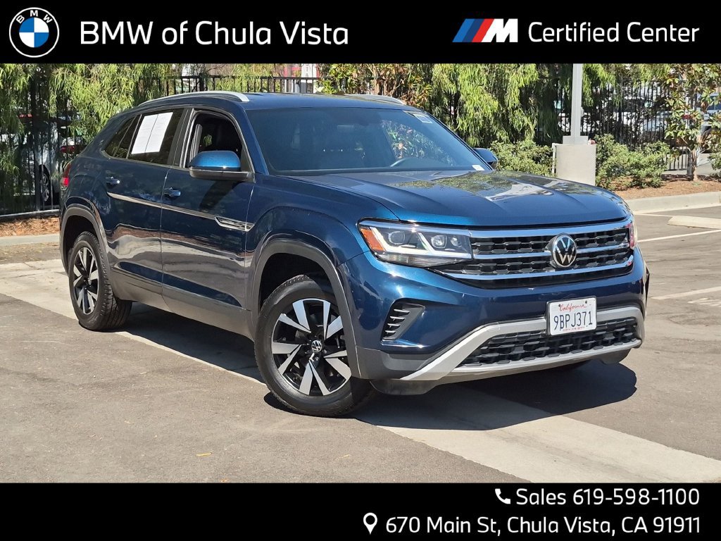 Used 2022 Volkswagen Atlas Cross Sport SE AWD/4WD image 1