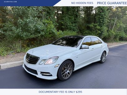 Used 2012 Mercedes-Benz E 550 4MATIC Sedan