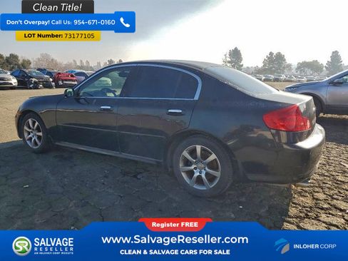 Used 2006 INFINITI G35 Sedan w/ (P03) Premium Pkg C image 3