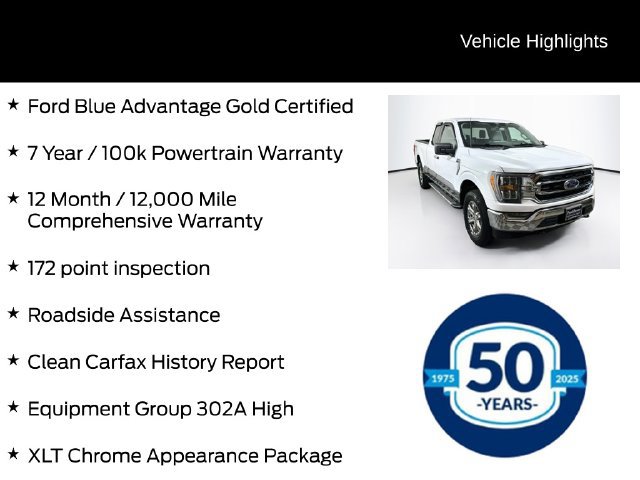 Used 2023 Ford F150 XLT w/ Equipment Group 302A High AWD/4WD image 6