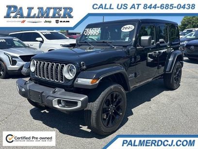 Certified 2025 Jeep Wrangler Unlimited Sahara w/ Safety Group