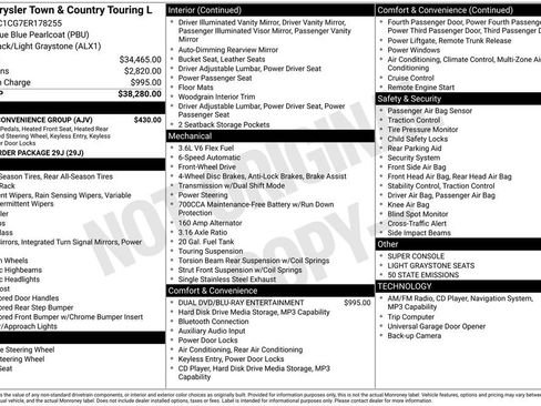 Used 2014 Chrysler Town & Country Touring-L w/ Driver Convenience Group FWD image 32