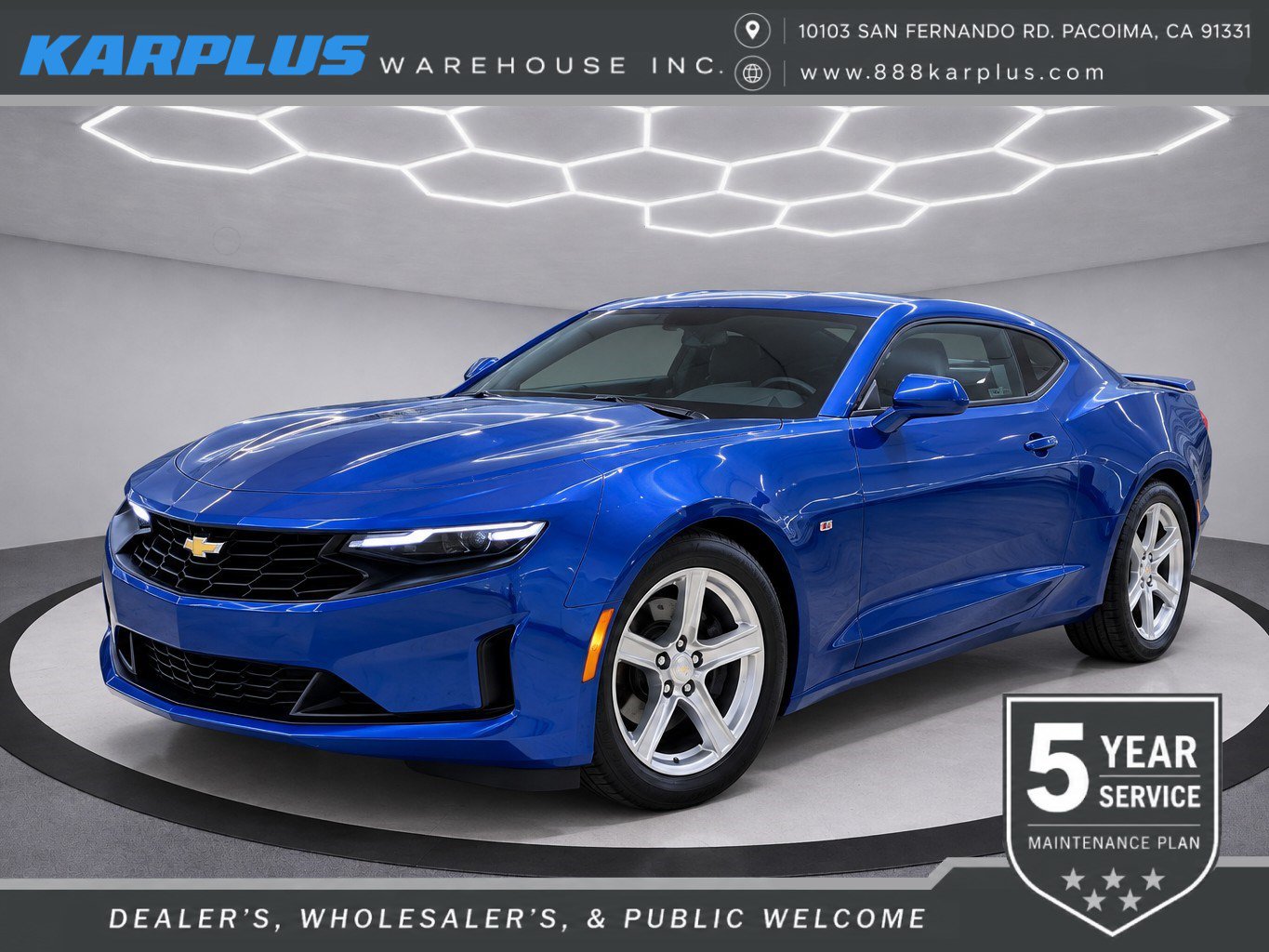 Used 2021 Chevrolet Camaro LT w/ Technology Package RWD image 1
