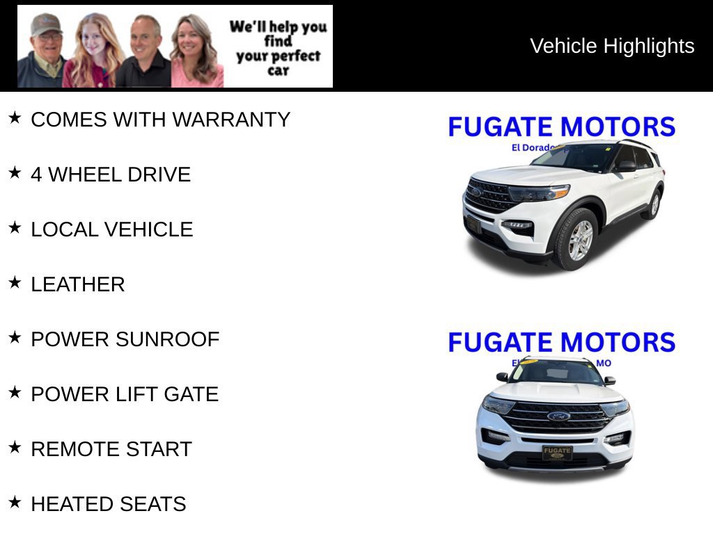 Used 2020 Ford Explorer XLT w/ Equipment Group 202A AWD/4WD image 8