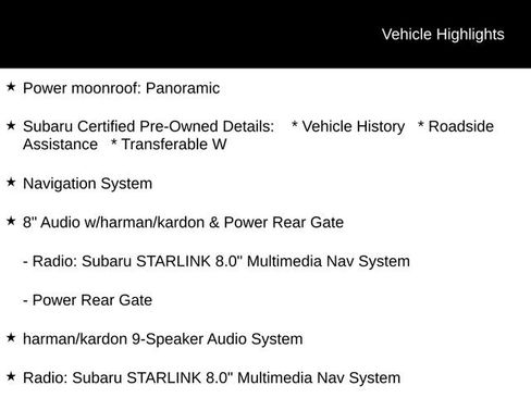Certified 2024 Subaru Forester Wilderness AWD/4WD image 8