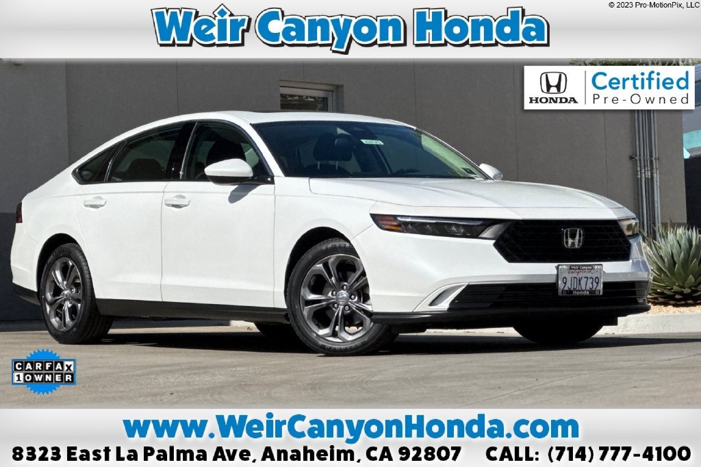 Certified 2023 Honda Accord EX image 1