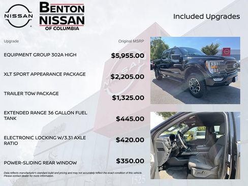 Used 2023 Ford F150 XLT w/ Equipment Group 302A High AWD/4WD image 6