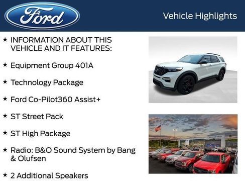 Used 2023 Ford Explorer ST w/ Equipment Group 401A AWD/4WD image 4