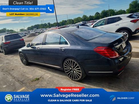 Used 2015 Mercedes-Benz S 550 4MATIC Sedan image 3