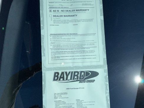 Used 2025 Ford Escape ST-Line image 11