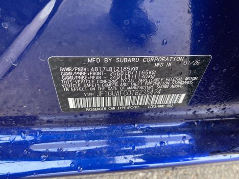 New 2026 Subaru Impreza 2.0i Sport AWD/4WD image 23