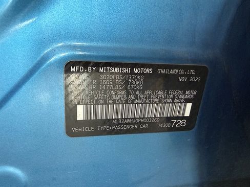 Used 2023 Mitsubishi Mirage Black Edition FWD image 29