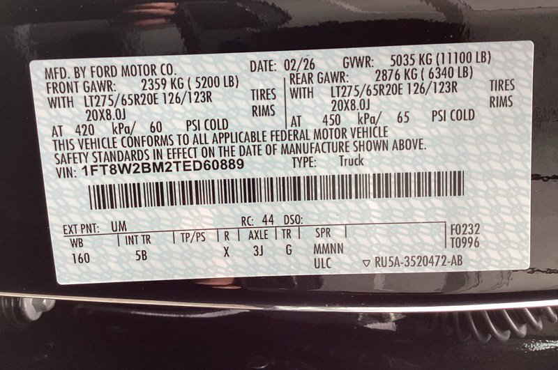 New 2026 Ford F250 Lariat w/ Black Appearance Package AWD/4WD image 32