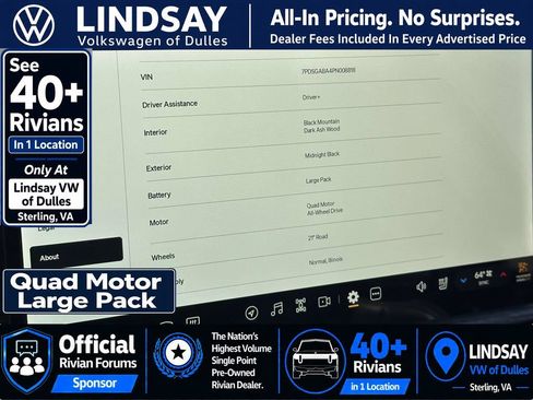 Used 2023 Rivian R1S Adventure AWD/4WD image 24