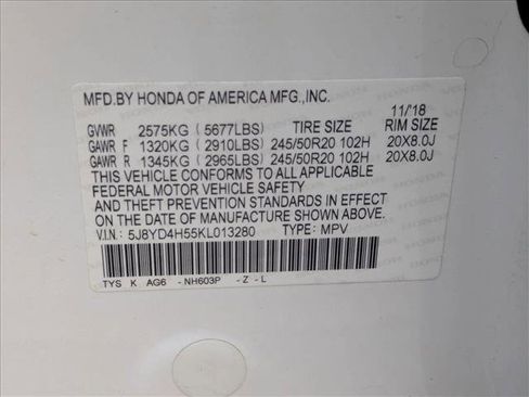 Used 2019 Acura MDX SH-AWD w/ Technology Package image 27