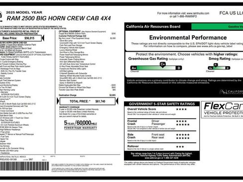 Used 2025 RAM 2500 Big Horn AWD/4WD image 3