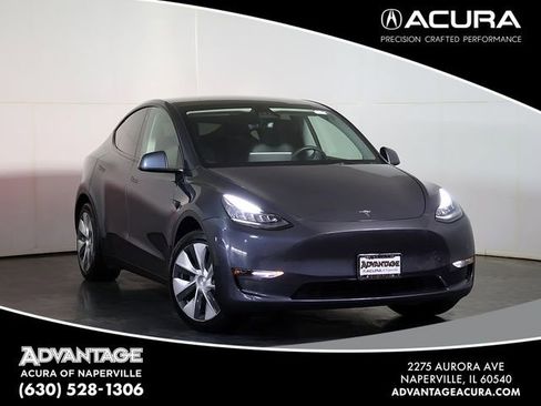 Used 2021 Tesla Model Y Long Range AWD/4WD image 1