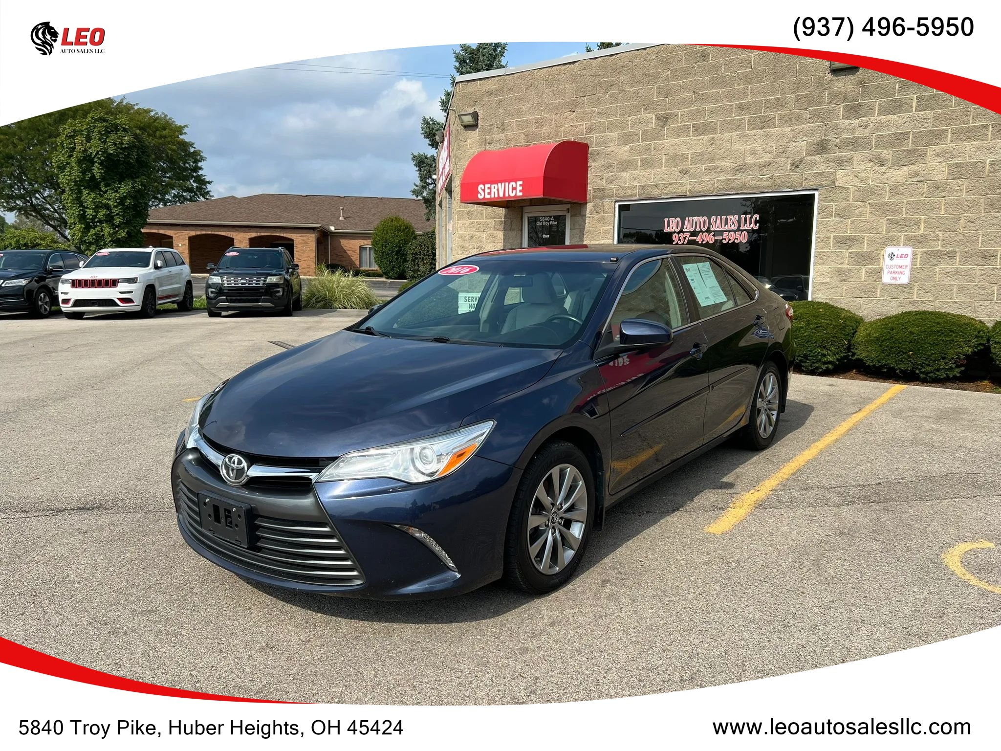 Used 2016 Toyota Camry XLE w/ Protection Package (Q2) FWD image 1