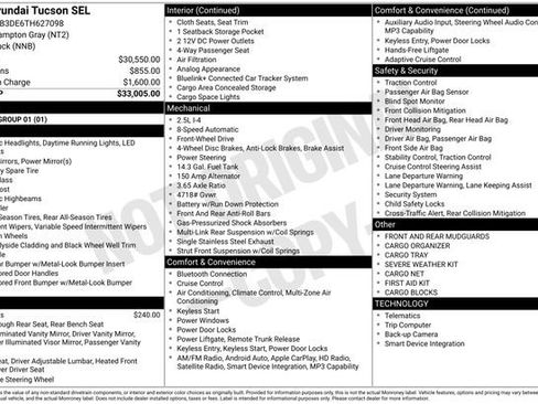 New 2026 Hyundai Tucson SEL image 18