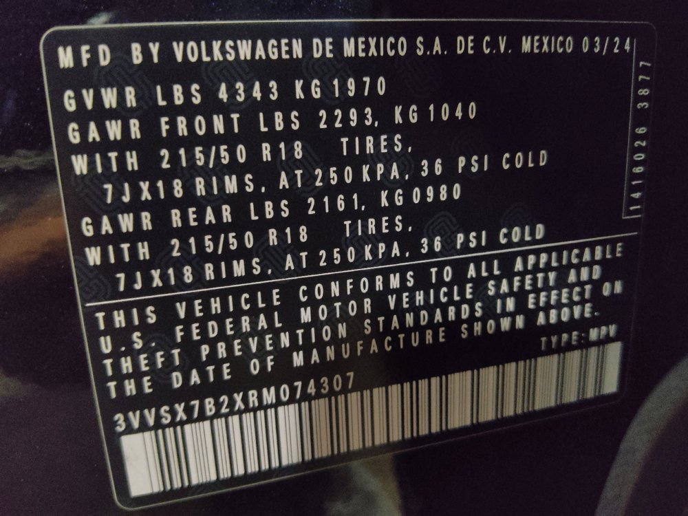 Used 2024 Volkswagen Taos SE FWD image 33