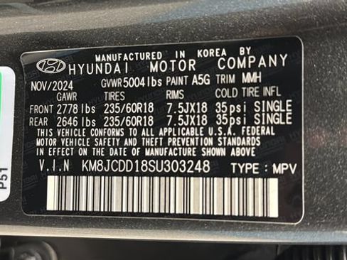 Used 2025 Hyundai Tucson SEL AWD/4WD image 28
