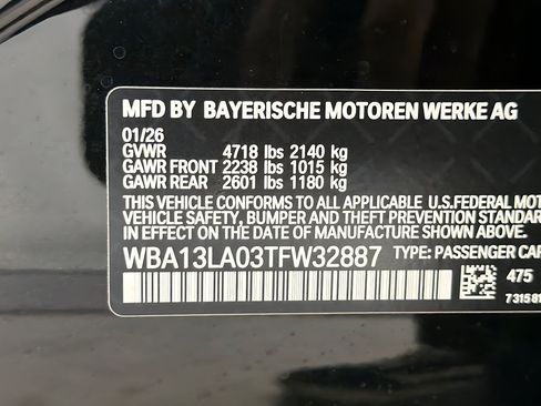 Used 2026 BMW 330i Sedan w/ Convenience Package RWD image 20