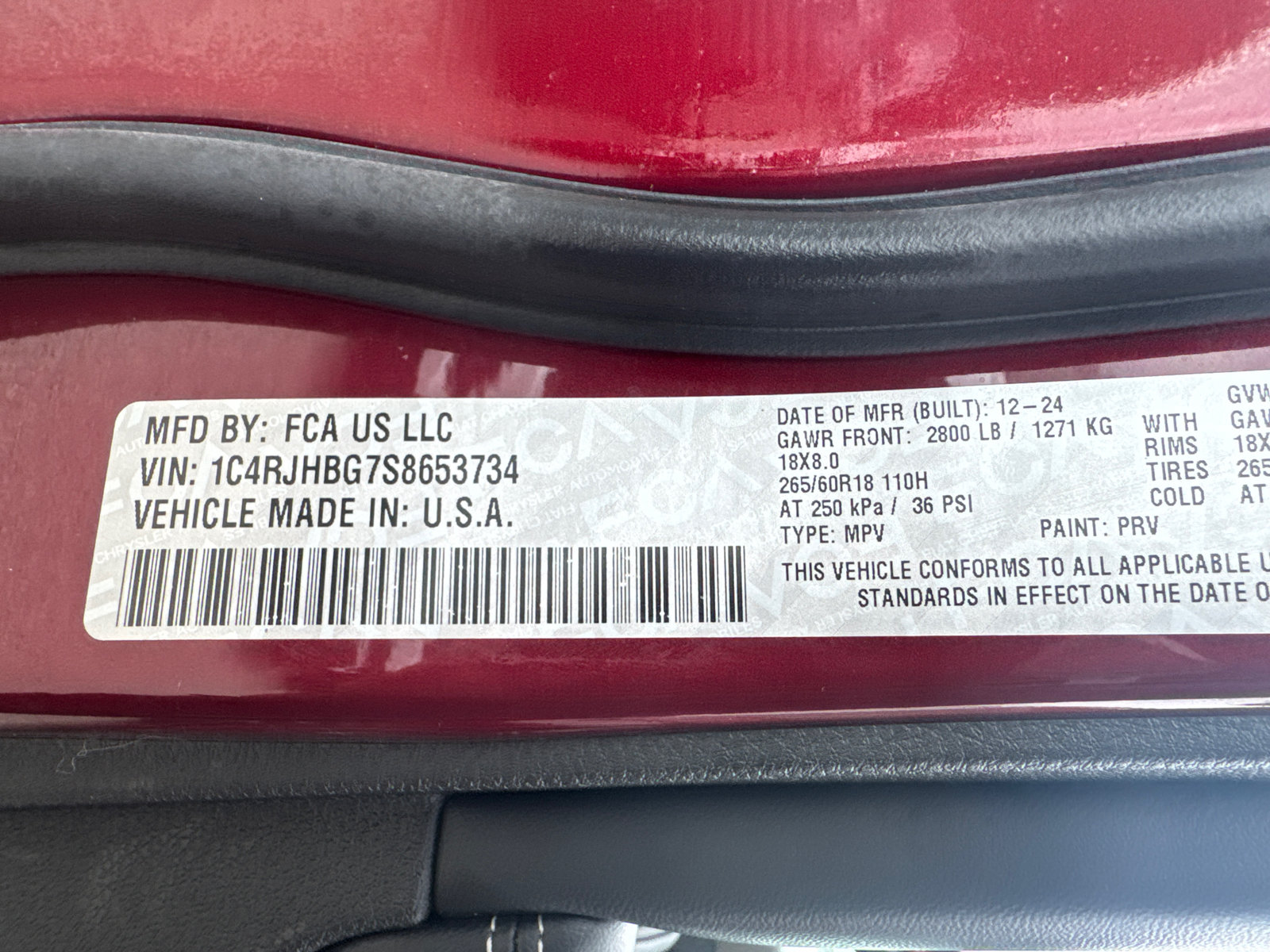 Used 2025 Jeep Grand Cherokee Limited AWD/4WD image 38