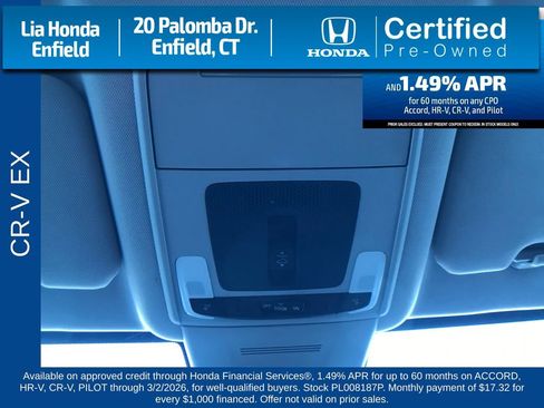 Certified 2023 Honda CR-V EX image 22
