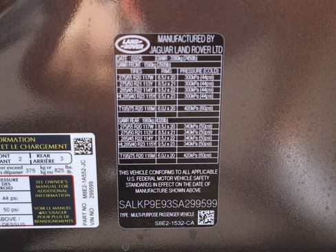 Used 2025 Land Rover Range Rover SE AWD/4WD image 36