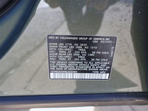 New 2025 Volkswagen Atlas Cross Sport SEL Premium R-Line image 32