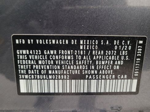 Used 2020 Volkswagen Jetta S w/ Driver Assistance Package image 33